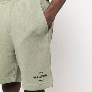 Helmut Lang Men's Jersey Knit Logo Shorts NWT